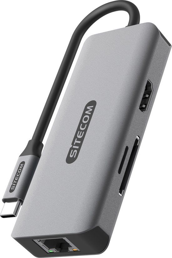 Sitecom 6-in-1 USB-C LAN Multiport Adapter - CN-5503