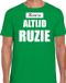 Bellatio Decorations Shoppartners Bv Groen fout Kerstshirt / t-shirt - Kerst is altijd ruzie - heren - Kerstkleding / Christmas outfit XL