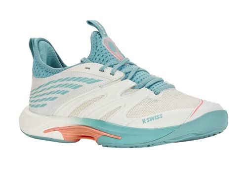K-Swiss Performance Speedtrac Women's Tennis Shoes - White/Blue/Pink