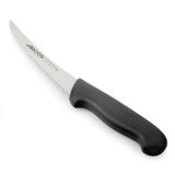 Arcos Uitbeenmes 5 inch nitrum roestvrij staal en 140 mm mes, professioneel slagersmes om botten van vlees te snijden, ergonomisch polypropyleen handvat, serie 2900, kleur zwart