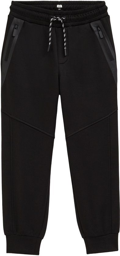 WE Fashion Jongens regular fit joggingbroek met ritszakken