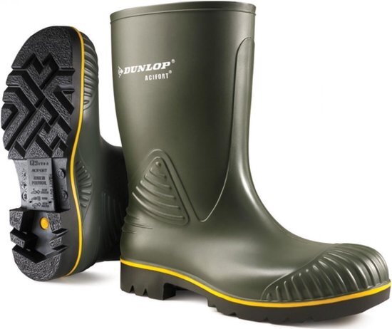 Dunlop Acifort Heavy Duty kuitlaarzen groen 45 heren