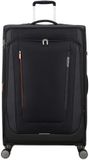 American Tourister trolley Wanderlite Spinner Exp. TSA Shadow Black zwart 85cm