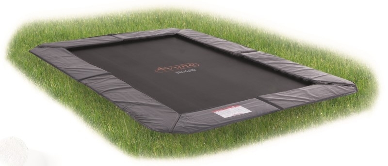 Avyna Pro-Line 223 flatlevel trampoline rechthoek 315x225cm Grijs