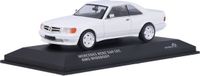 Geen automerk Solido Mercedes-Benz 560 SEC AMG 'Wide Body' Modelauto 1:43 1990 Classic White