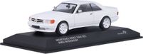 Geen automerk Solido Mercedes-Benz 560 SEC AMG 'Wide Body' Modelauto 1:43 1990 Classic White