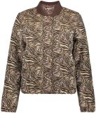 Geisha Jas Jacquard Jasje Met Vlinderdessin 65617 20 Camel/sand Dames Maat - S