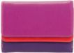 Mywalit Double Flap Purse Portemonnee Sangria Multi