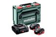 Metabo LiHD basisset 18V in metaBOX 145 (2x 8.0Ah Batterie + ASC 290 lader) - 685303000