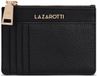 Lazarotti Bologna Leren sleutelhanger Kaarthouder leer 11,5 cm met air tag compartiment - black