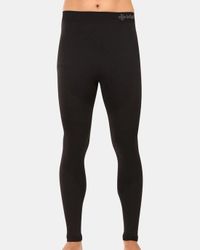 Kilpi Men's Seamless Thermal Pants Niel-m Black XXL