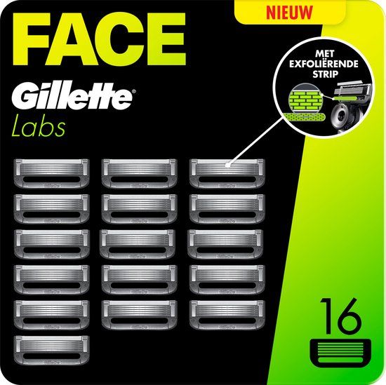 GilletteLabs Scheermesjes - 16 stuks
