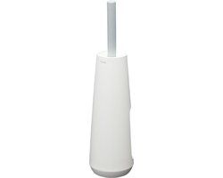 Tiger Tess Toiletborstelhouder vrijstaand met Swoop® borstel flexibel - Wit / Lichtgrijs