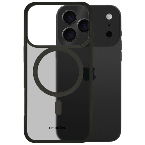 Mobilize Hybrid Pro Back Cover Zwart Magnetisch Apple iPhone 17 Pro Max