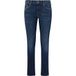 Pepe Jeans London dames Soho skinny jeans, mid rise stretch denim, donkerblauw gebruikte was