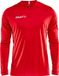 Craft Squad Jersey Solid LS Shirt Heren Sportshirt - Maat S - Mannen - rood/wit