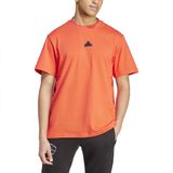 Adidas Brand Love T-shirt Korte Mouwen Oranje M