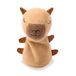 TRENDHAUS 966759 - Happy Life Capybara Pop-Up, ca. 5 x 5 x 9,5 cm, springend speelgoed van pluche