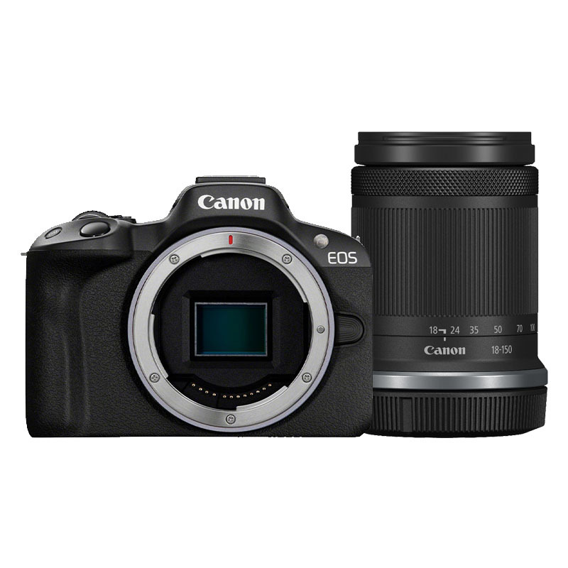 Canon Canon EOS R50 zwart + RF-S 18-150mm F/3.5-6.3 IS STM