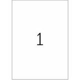 HERMA Special - Papier - mat - verwijderbare zelf-klevende laag - wit - A4 (210 x 297 mm) 100 etiket(ten) etiketten
