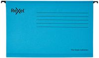 Rexel Classic Suspension Vijlen Foolscap Blauw (Pack van 25) 2115590