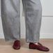 Poelman leren loafers donkerrood