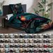 SANILO® beddengoed, 135x200 cm, 100% fijne katoen, 2-delig, bestaande uit: dekbedovertrek en kussensloop (80x80 cm) - Exotic