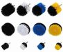Autoreinigingsborstelset - Set de 12 brosses de détail pour nettoyage de voiture - Pour petites fentes et coins - Plastique - Convient pour le nettoyage intérieur
