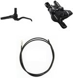 Shimano UR405/MT410 schijfrem set, zwart, polyester, hydraulisch, mountainbike