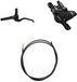 Shimano UR405/MT410 schijfrem set, zwart, polyester, hydraulisch, mountainbike