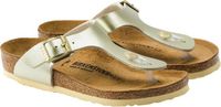 Birkenstock Gizeh Electric Metallic Slippers Junior Goud Breed 35