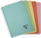 Clairefontaine LINICOLOR spiraalschrift, A5, strogeel