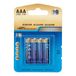 Alkaline batterij LR03 (AAA) 1,5 V, 4 stuks