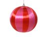 Decoris Kerstbal foam d8cm pink