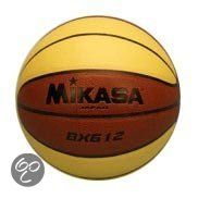 Mikasa Basketbal Bx-612 - Maat 6 - Bruin/Geel