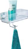 Wenko Doucherek Vacuum-loc Quadro 25,5 X 15 Cm Rvs Chroom