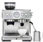 StarTech Espressomachine met conische maalwerk - 20 bar - 30 maalstanden - 2,8-liter waterreservoir - stoompijp - drukmeter - automatische reiniging
