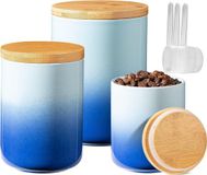 Unyqoos Pots de stockage en céramique, set de 3