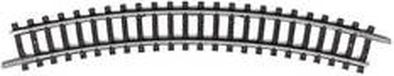 Minitrix N Minitrix rails T14922 Gebogen rails 30 ° 228.2 mm 10 stuk(s)