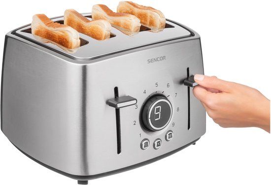 Sencor STS 5070SS - Broodrooster - Zilver