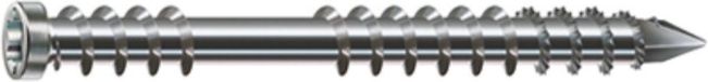 Spax Terrasschroeven. Vlonderschroeven. 5.0 x 60mm. lang. RVS A2. 125 stuks.