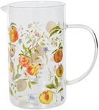 Decoris Karaf perzik glas 1 Liter helder