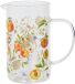 Decoris Karaf perzik glas 1 Liter helder
