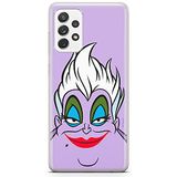 ERT GROUP mobiel telefoonhoesje voor Samsung A33 5G origineel en officieel erkend Disney patroon Ursula 002 optimaal aangepast aan de vorm van de mobiele telefoon, gedeeltelijk bedrukt