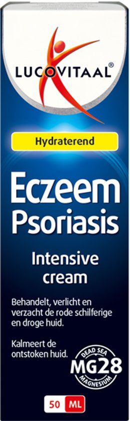 Lucovitaal - Eczeem Psoriasis Intensive Cream - Bodycrème - 50ml - Medisch hulpmiddel
