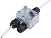 Heitronic 21041 Verdeler 2-voudig 230 V 4 cm Transparant