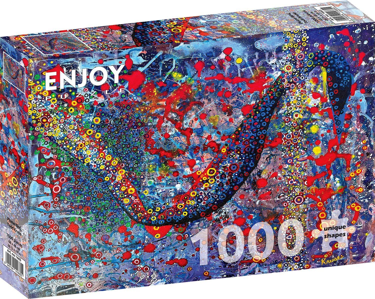 Enjoy Puzzle Plume Bird Puzzle (1000 pieces)