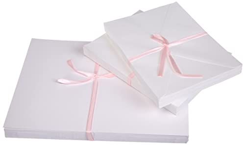 Papermania Kaarten met enveloppen - 12,7 x 17,8 cm - 50 stuks - wit