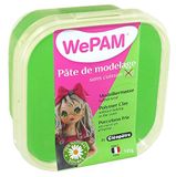 WePAM - PFW349-145 - luchthardend modelleermassa, 145 g, groen