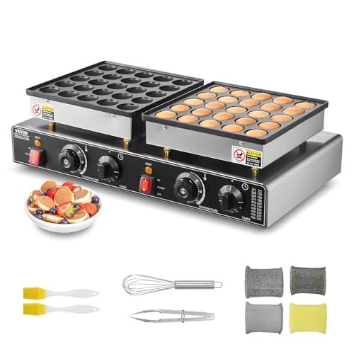 VEVOR 1800 W elektrische Dorayaki pannenkoekenmachine